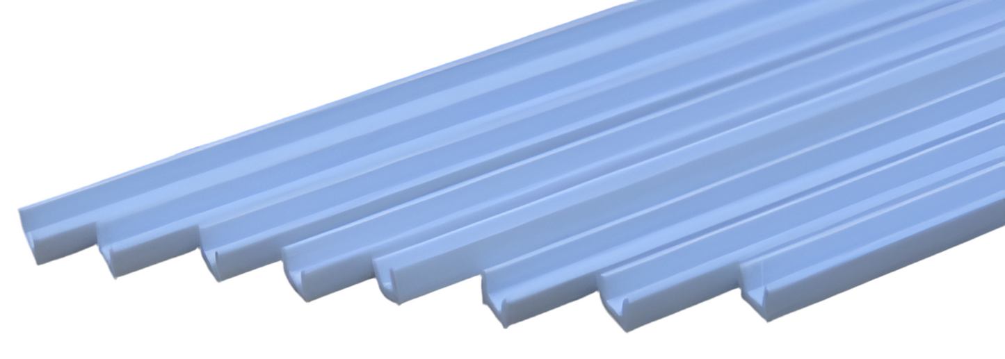 Plastruct 90585 Styrene U Channel 5 Per Pack 6.4 x 610mm