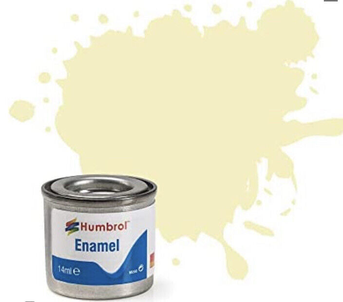 HUMBROL Paint Enamel - 41 Ivory - Gloss 14ml E41G