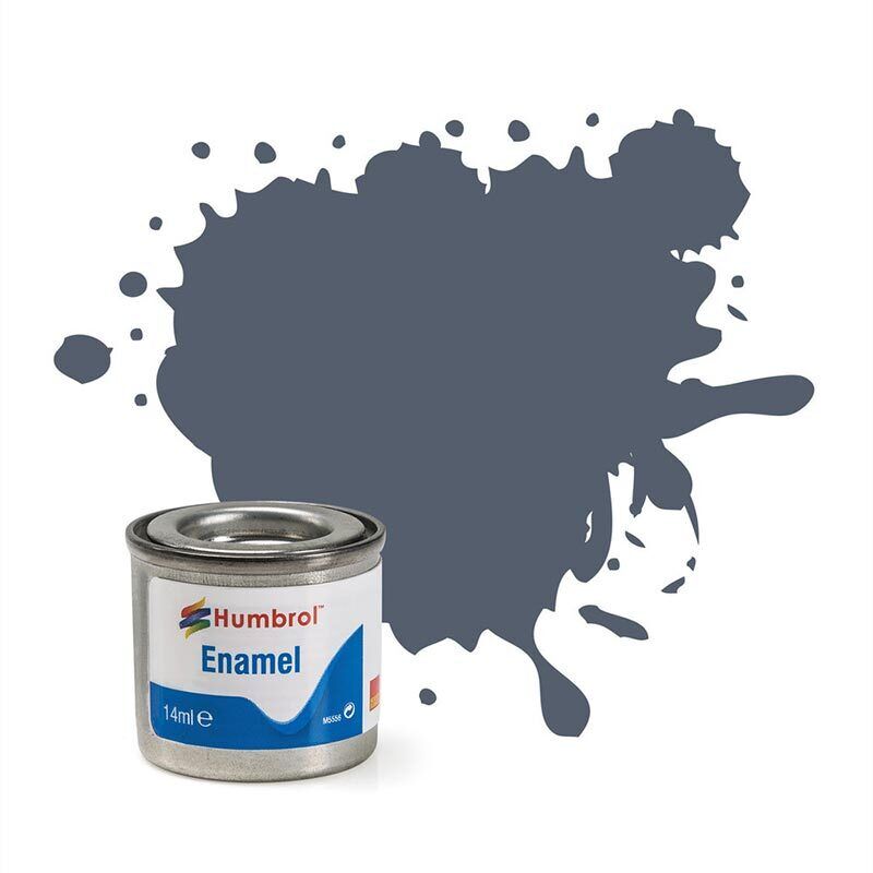 HUMBROL Enamel Paint - 77 Navy Blue - Matt 14ml E77M