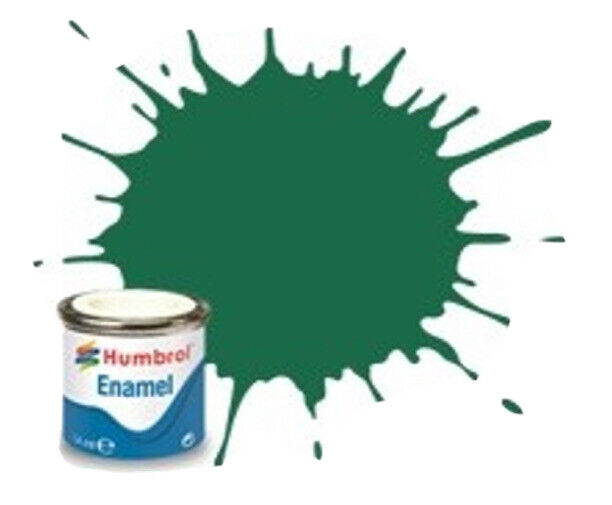 HUMBROL Paint Enamel - 30 Dark Green - Matt 14ml E30M