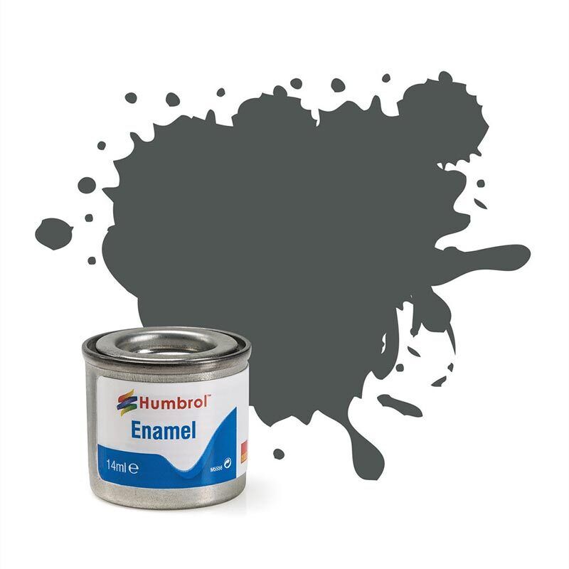 HUMBROL Enamel Paint - 27 Sea Grey - Matt 14ml E27M