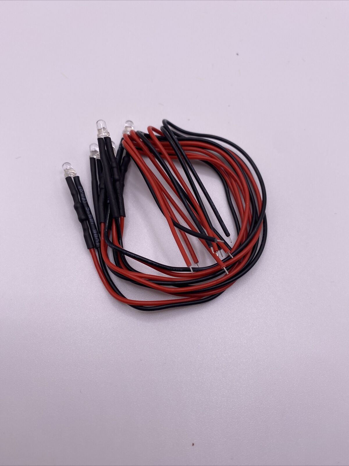 MAWSON MODELS Red Flashing 12V LED's 3mm (5 Pack)