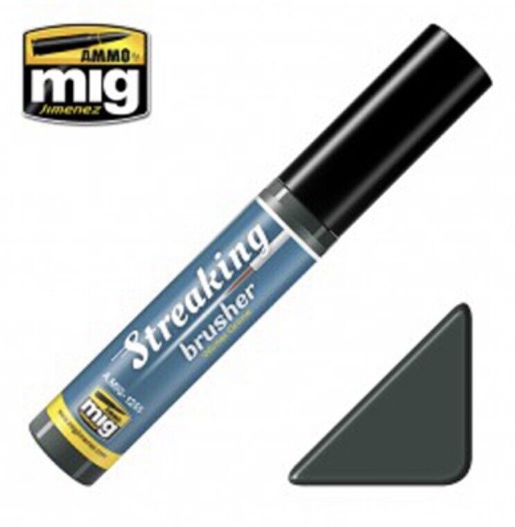 STREAKING Brusher Winter Grime 10ml Brush in cap Ammo By Mig Jimenez