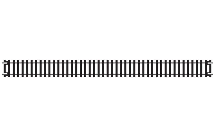 HORNBY R601 DOUBLE STRAIGHT STANDARD TRACK PIECES 336MM OO