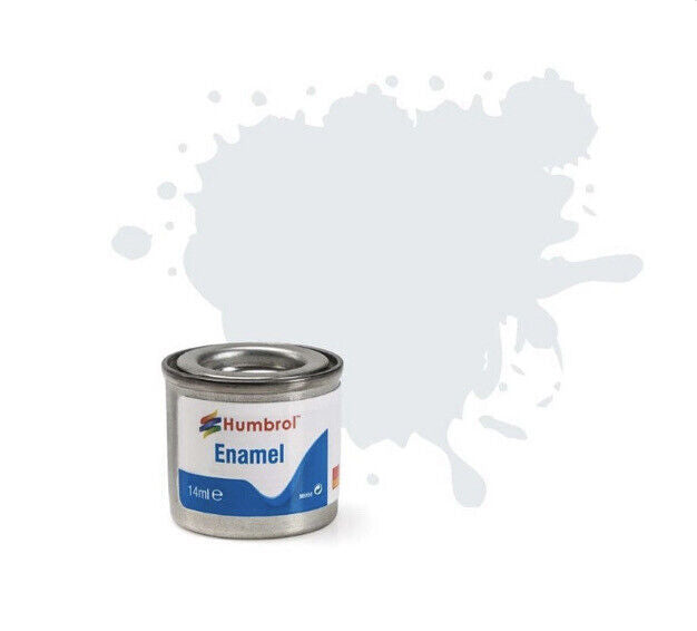 HUMBROL Paint Enamel - 191 Chrome Silver - Metallic 14ml E191MET