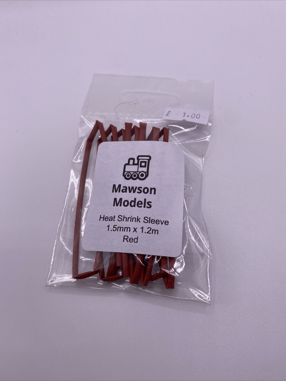 Heat Shrink Sleeve 1.5mm x 1.2m Red