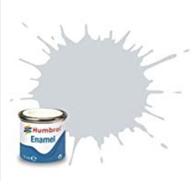HUMBROL Paint Enamel - 27001 Aluminium - Metal Cote 14ml E27001MC