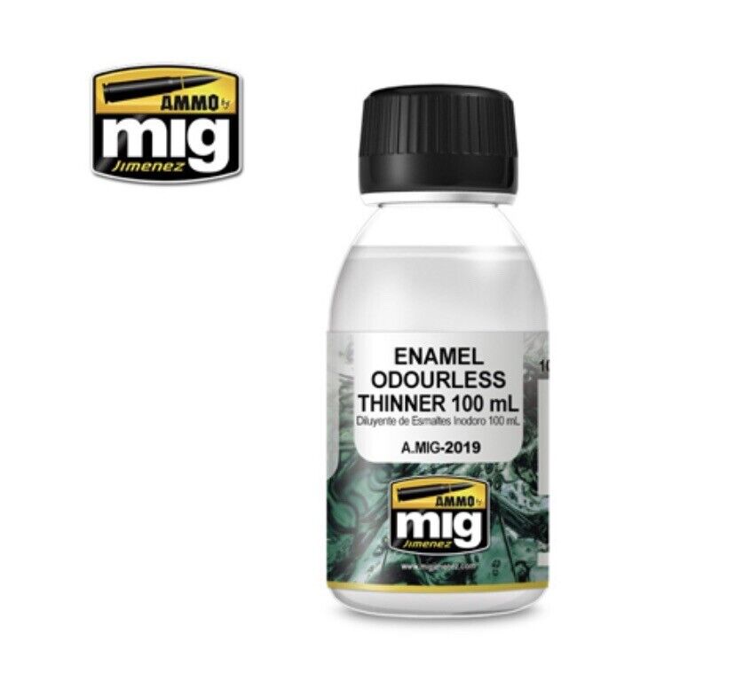 Enamel Odourless Thinner 100mL Ammo By Mig - MIG2019