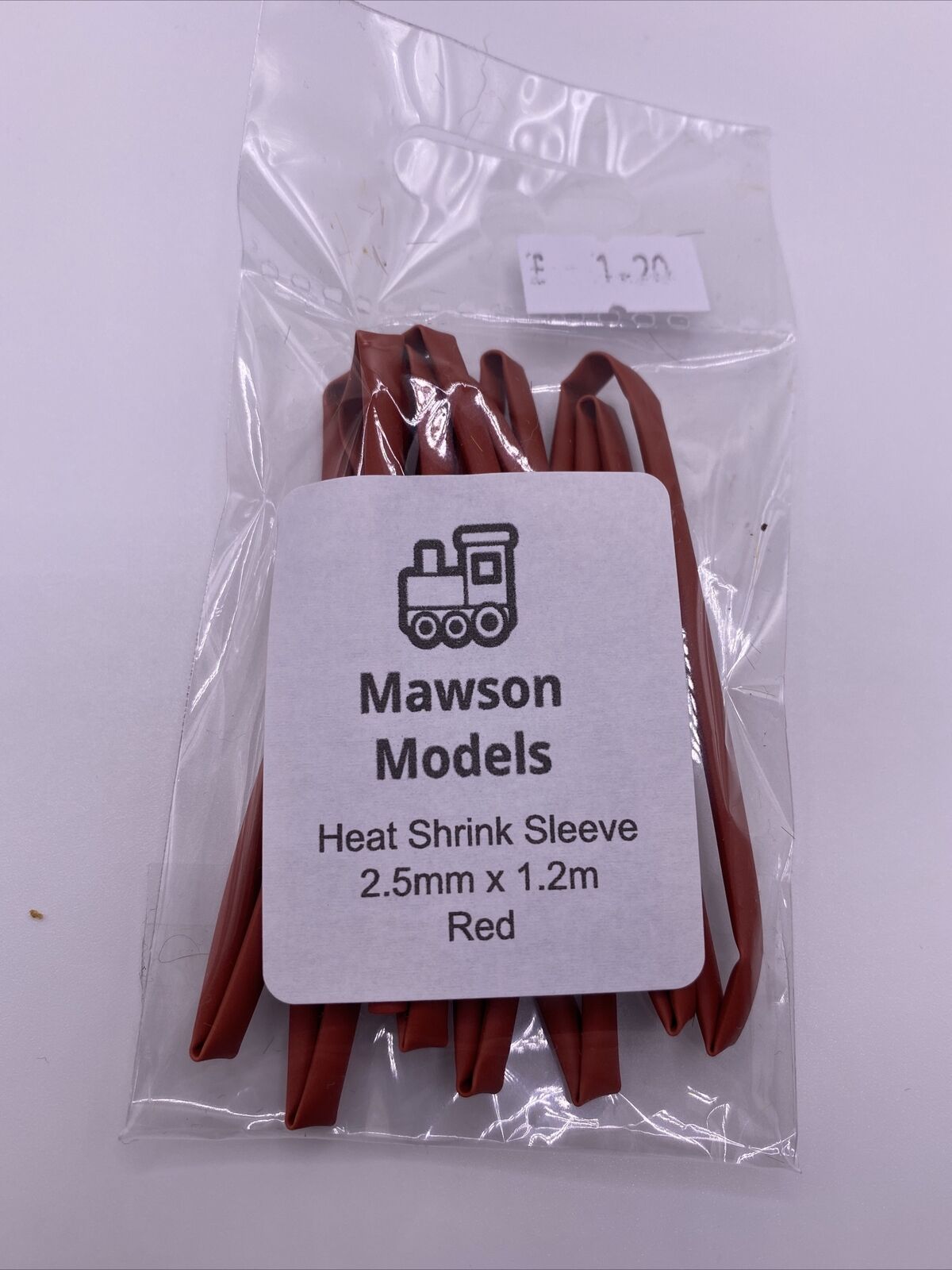 Heat Shrink Sleeve 2.5mm x 1.2m Red