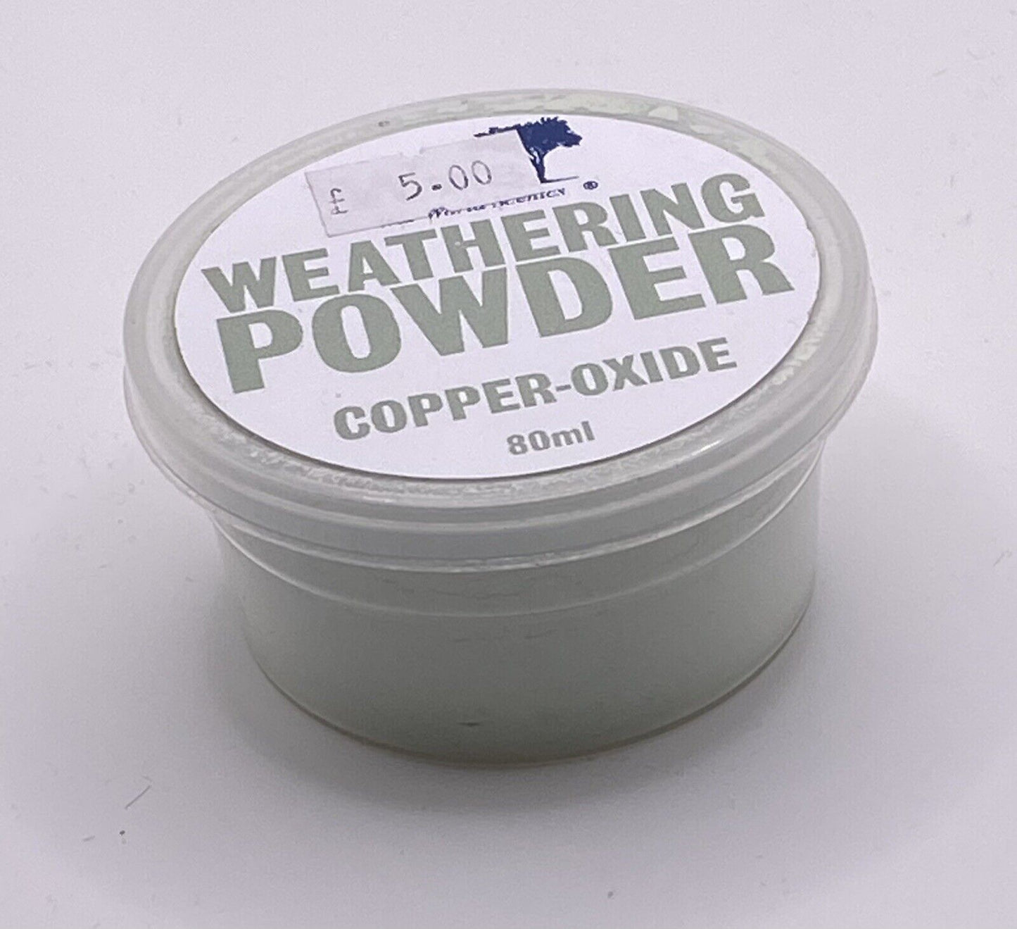 WAR WORLD SCENICS Weathering Powder Copper-Oxide 80ml WPCO80