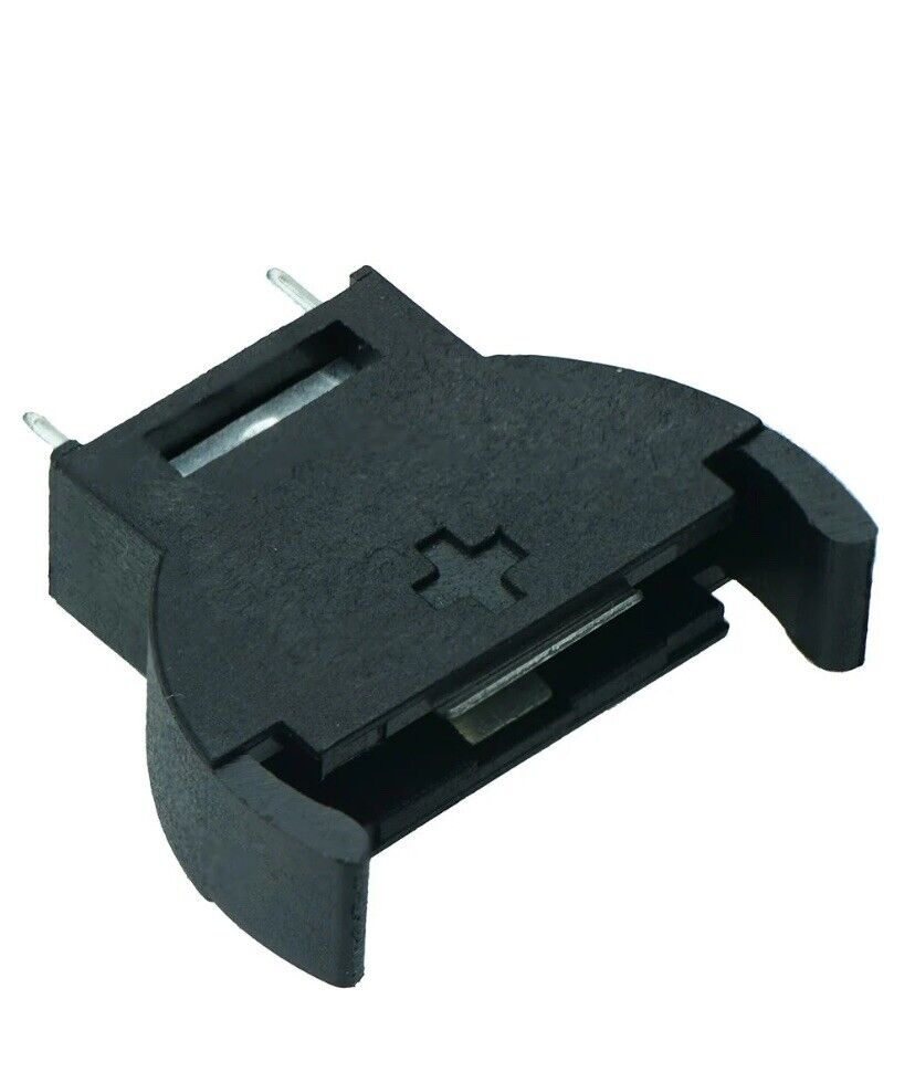 CR2032 Coin Vertical Battery Holder X2