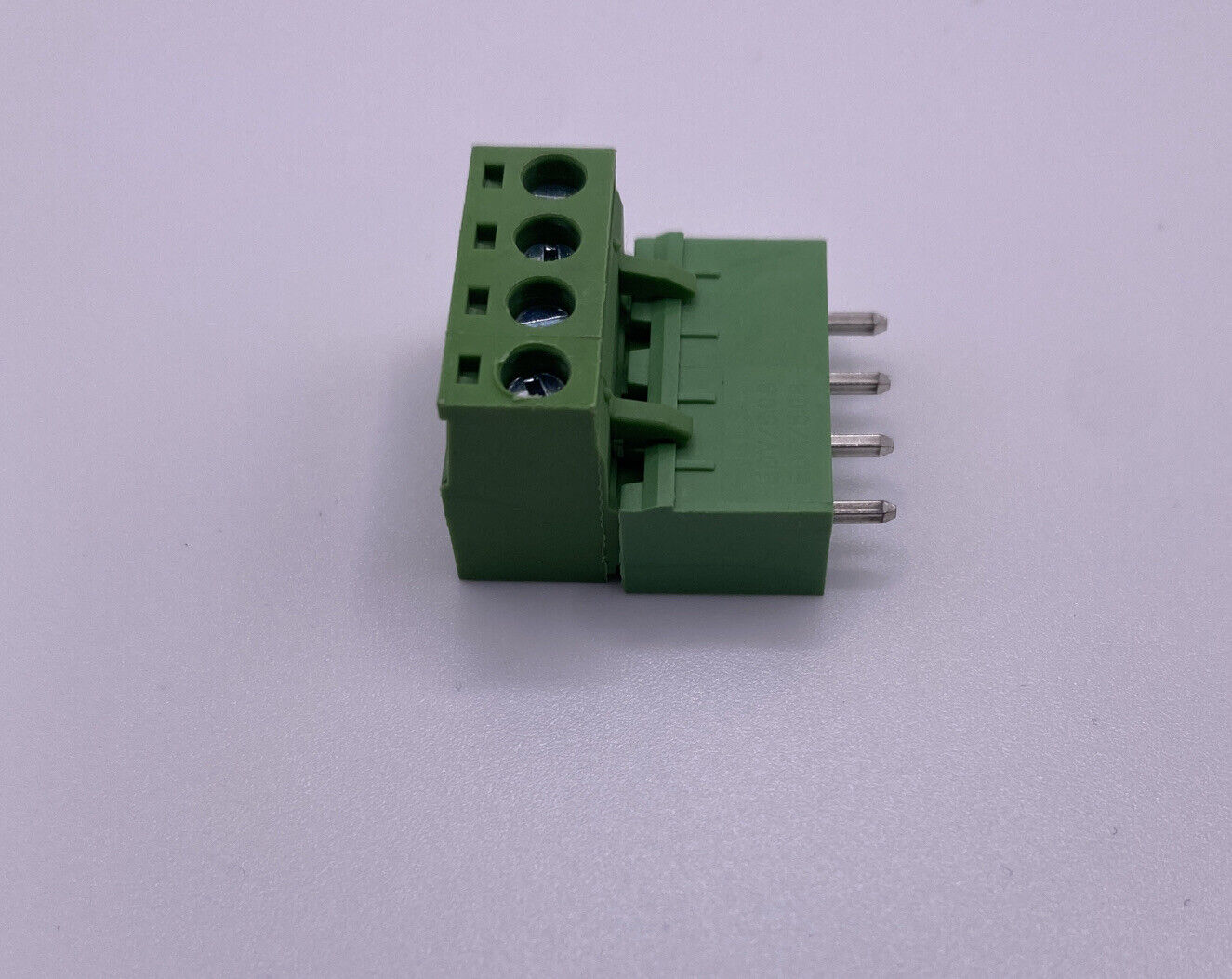 4-Way Plug-In PCB Screw Terminal Block & Vertical Closed Header 5.08mm