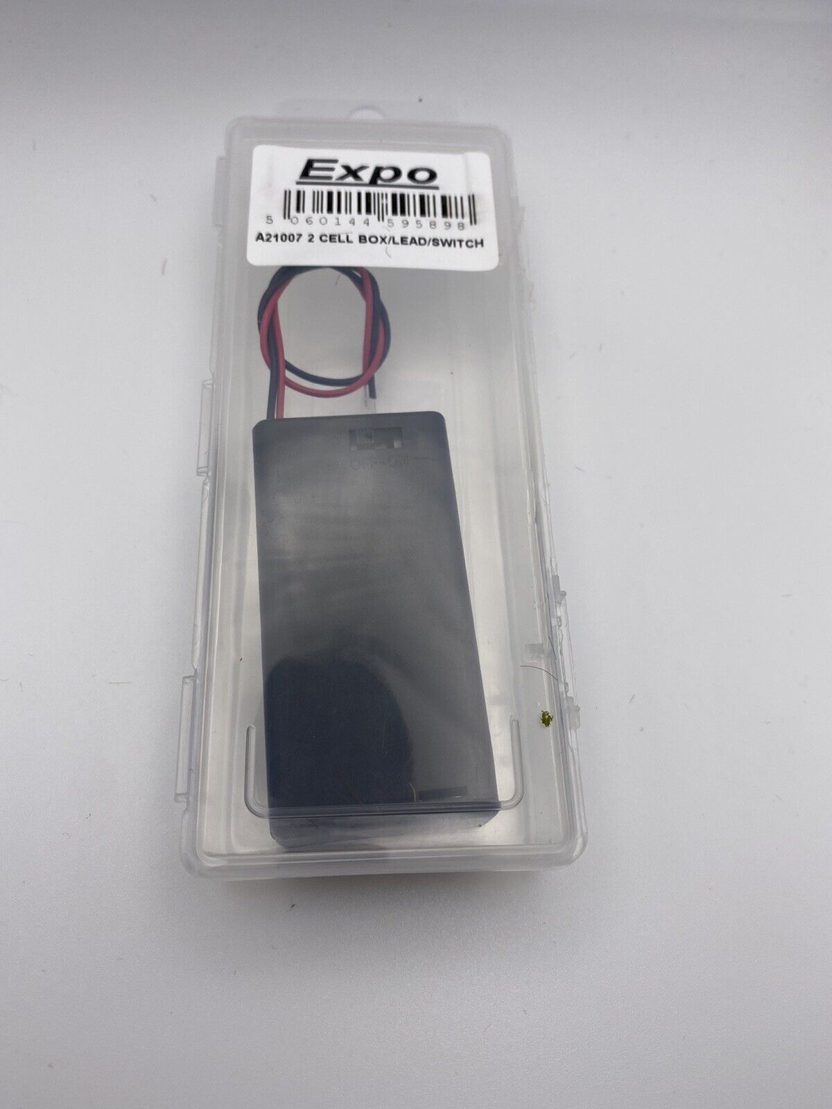 EXPO 2 Cell Battery Box with Wired in Fly Lead and ON/OFF Switch A21007