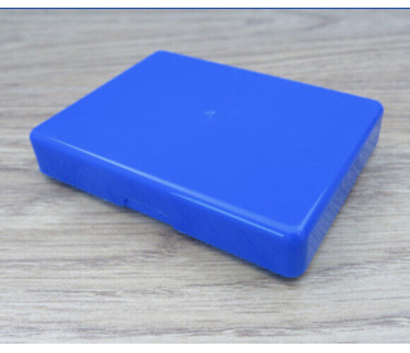 Plastic Storage Box. Blue. 95 x 70 x 15mm