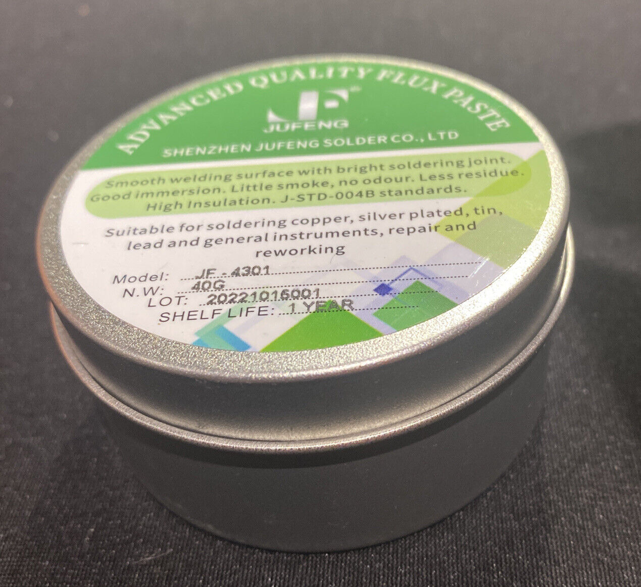 Jufeng Advanced Quality Flux Paste 40g