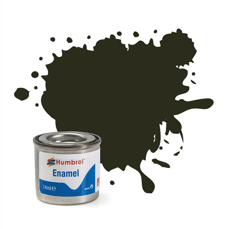 HUMBROL Enamel Paint - 53 Gunmetal -Metallic 14ml E53MET
