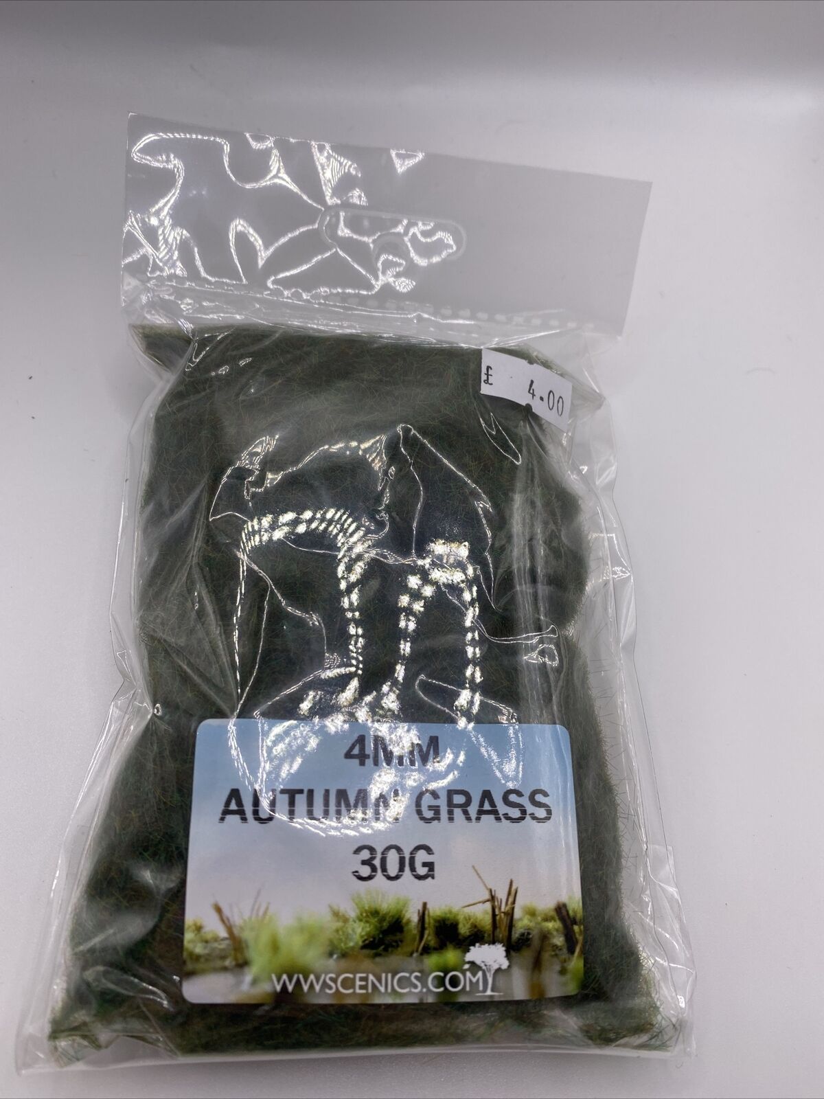 WAR WORLD SCENICS 4mm Autumn Static Grass 30g SG4AU30