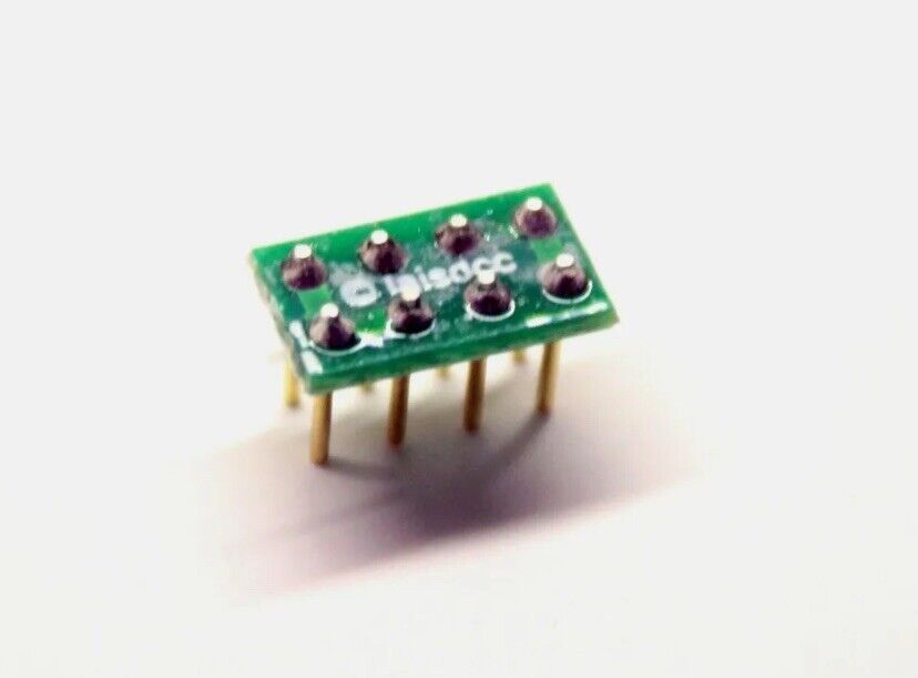 Laisdcc 860068 DCC NEM652 8-pin blanking plug PCB. New UK Stock / Seller