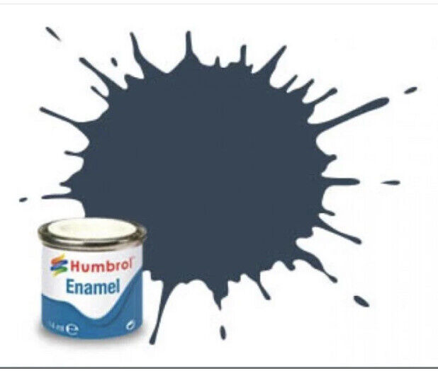 HUMBROL Paint Enamel - 245 RLM 74 Graugrun - Matt 14ml E245M