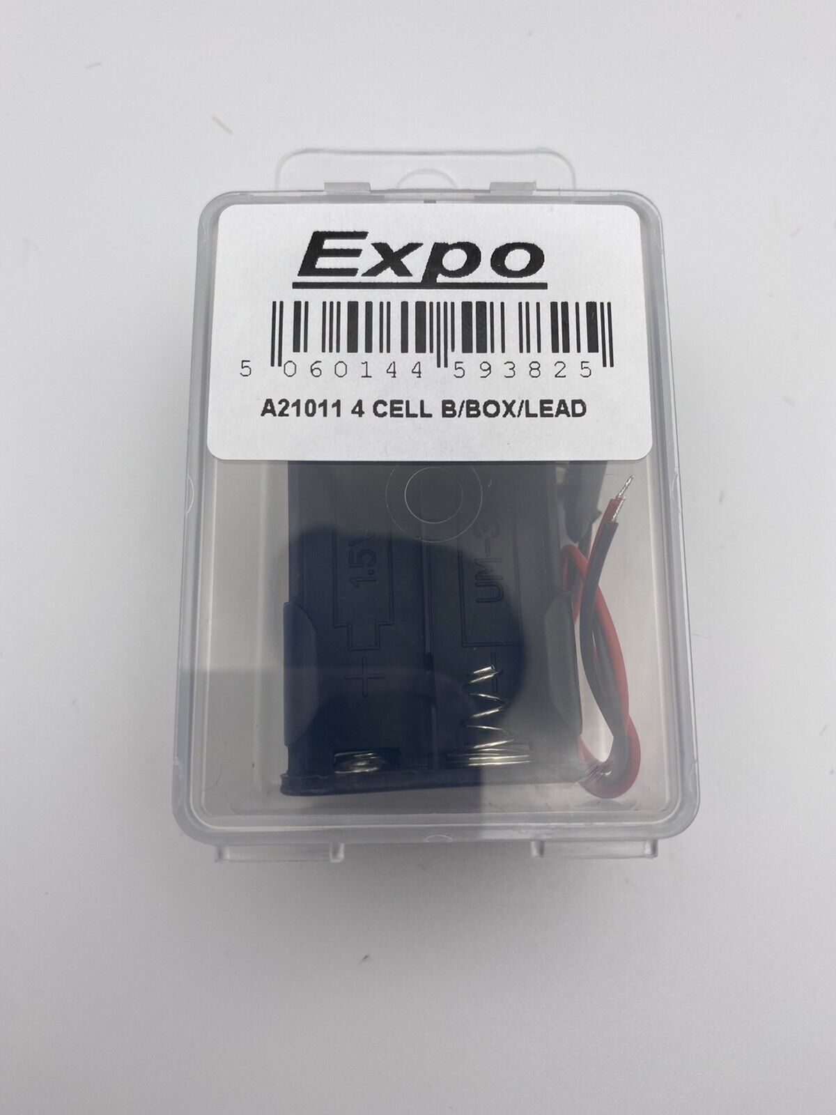 EXPO 3 Cell Battery Box with Wired in Fly Lead and ON/OFF Switch A21008
