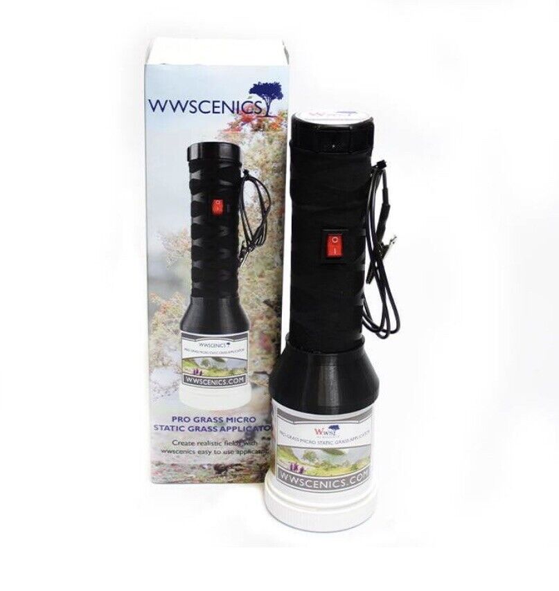 WAR WORLD SCENICS Pro Grass Micro Static Grass Applicator