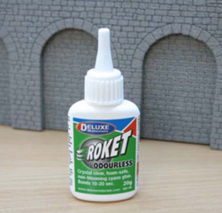 EXPO Deluxe Materials Roket Odourless Cyano Glue 20g