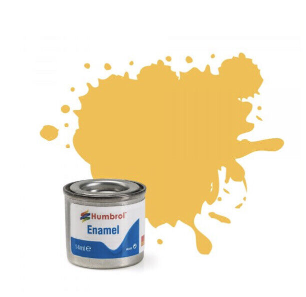 HUMBROL Paint Enamel - 7 Light Buff - Gloss 14ml E7G