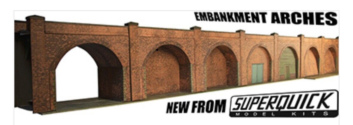 SUPERQUICK Embankment Arches (Red Brick) C8