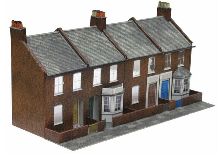 SUPERQUICK Red Brick Terrace House Fronts C6