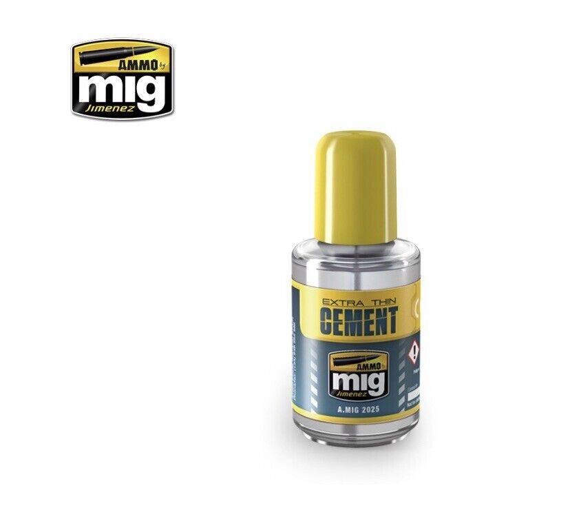 Extra Thin Cement 30mL Ammo By Mig Jimenez - MIG2025