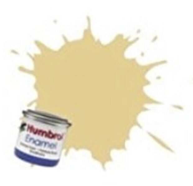 HUMBROL Paint Enamel - 103 Cream - Matt 14ml E103M