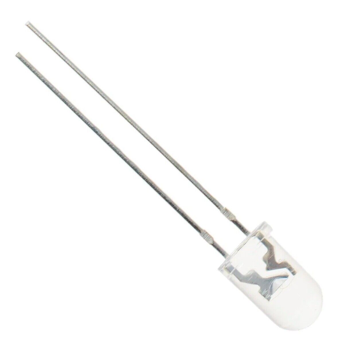 LED 3mm Water Clear Red/Yellow Bi-Colour (5 pack)