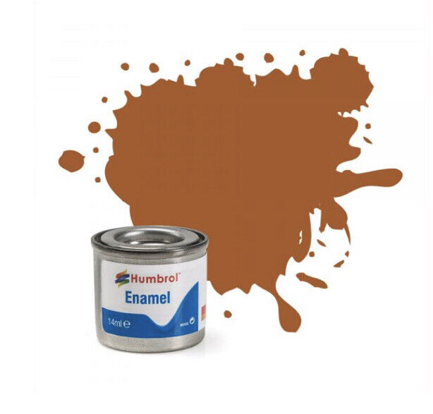 HUMBROL Paint Enamel - 9 Tan - Gloss 14ml E9G