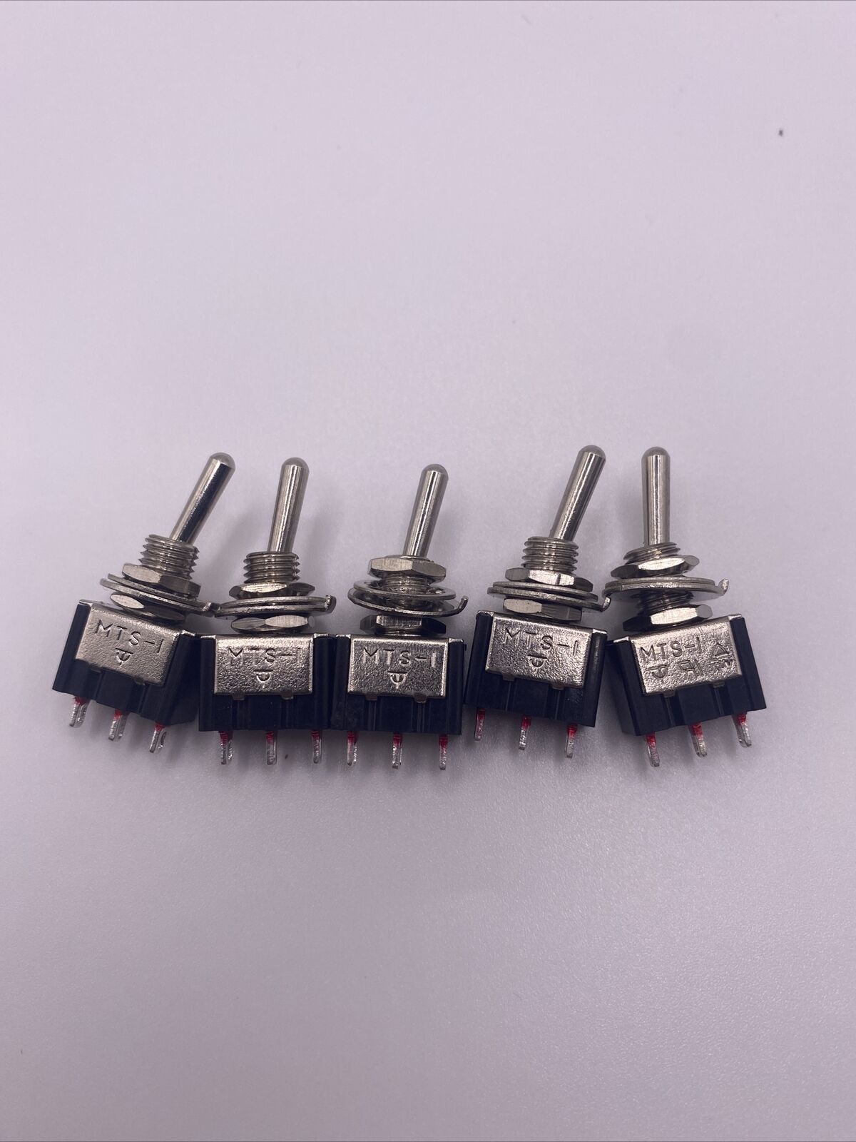 On-On Miniature Toggle Switch SPDT (5 Pack)