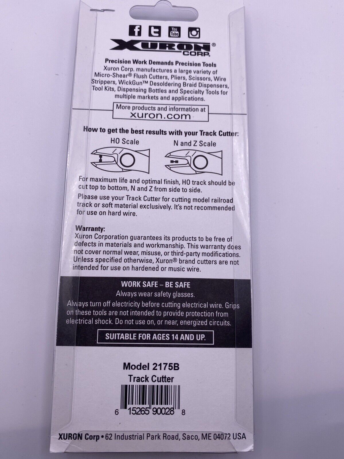 EXPO Xuron 2175B Track Cutters 75520