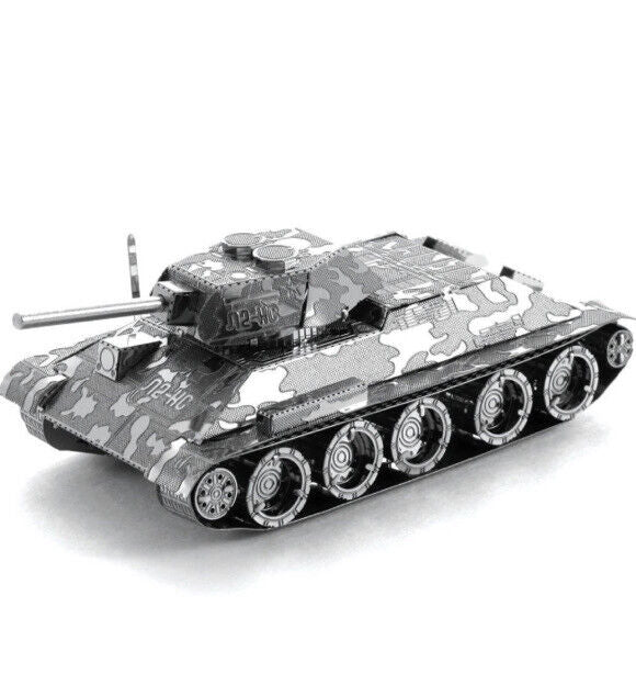 Metal Earth Steel Model Kit T-34 Tank