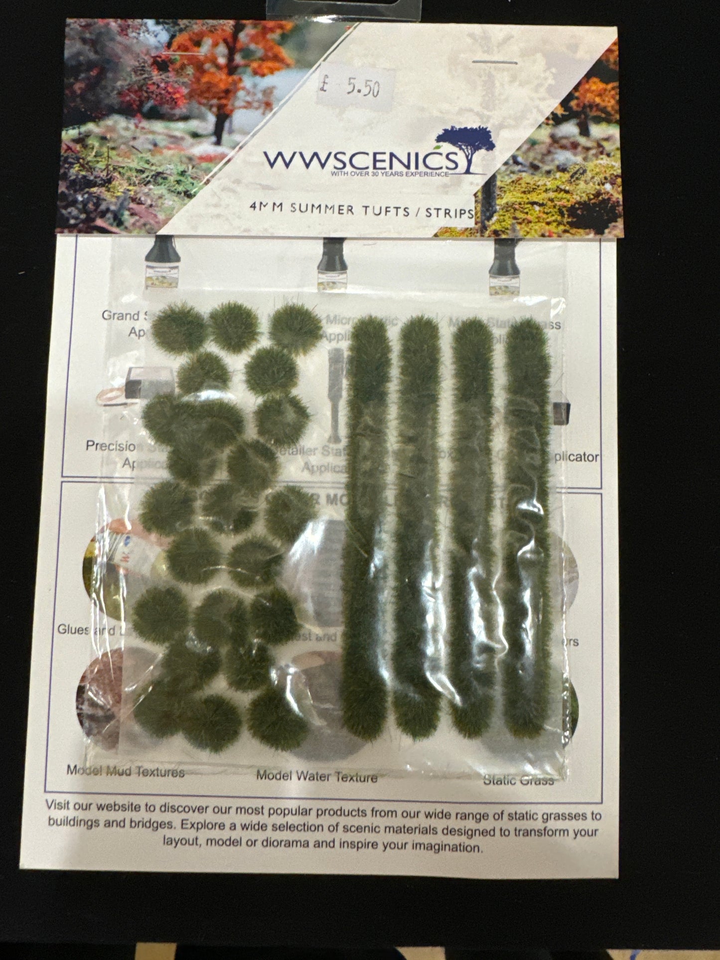 WWS 4mm Summer Tufts / Strips TS4HA