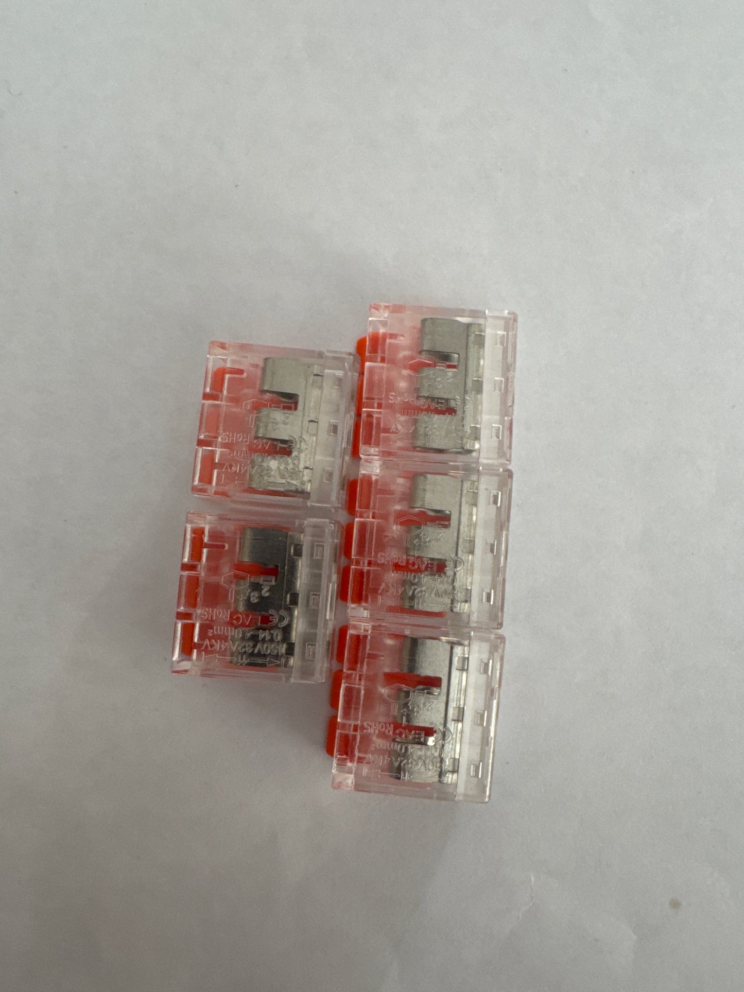 3-Way Compact Lever Connector (Pack of 5)