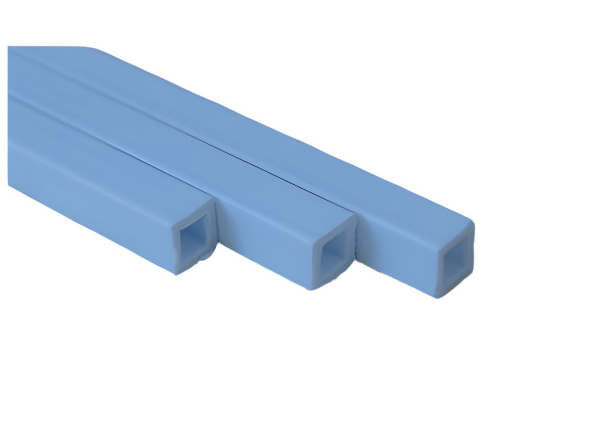 Plastruct 90625 Styrene Square Tube Pack of 4 9.5 x 380mm