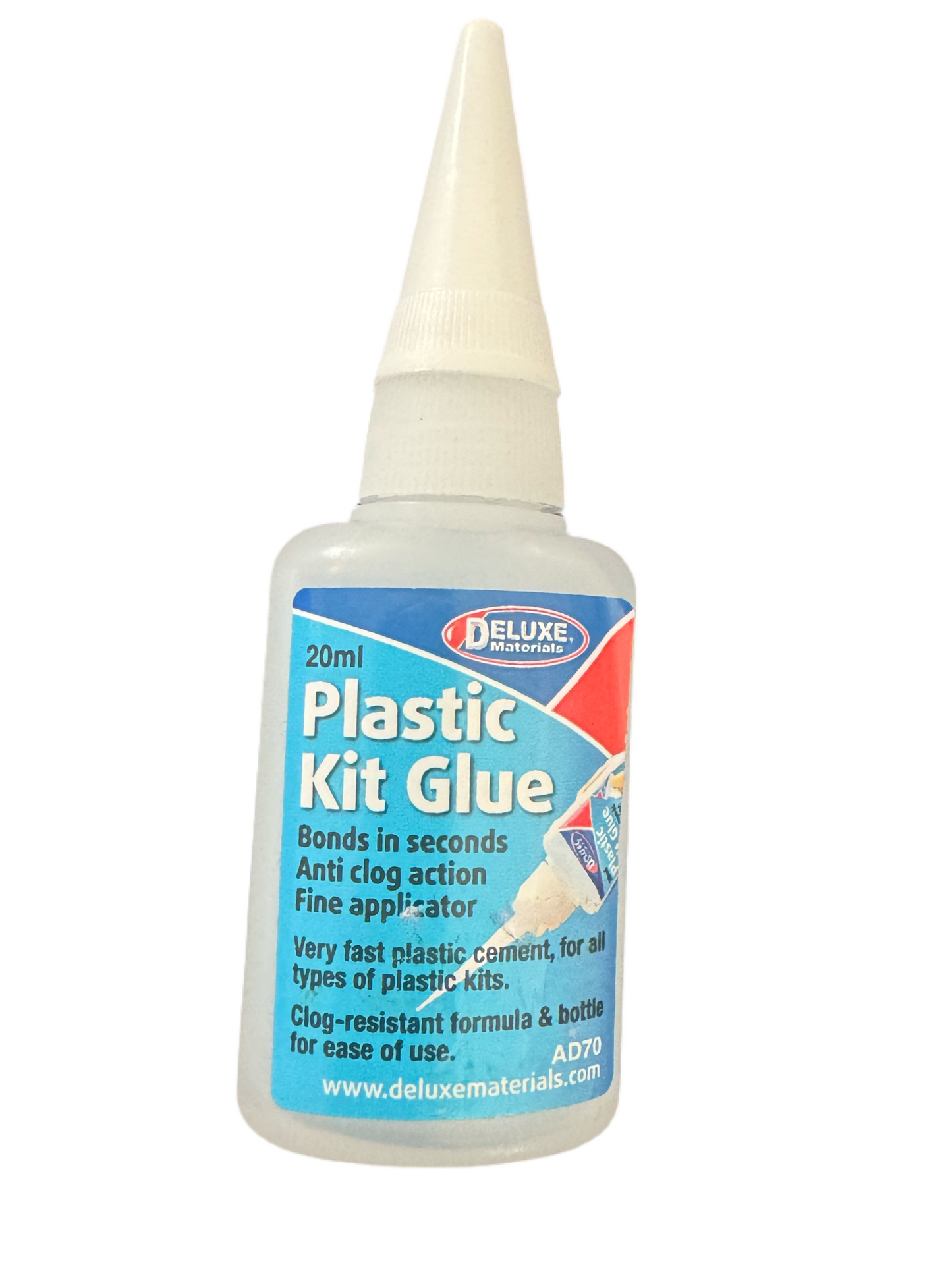 Deluxe Materials Plastic Kit Glue 20ml