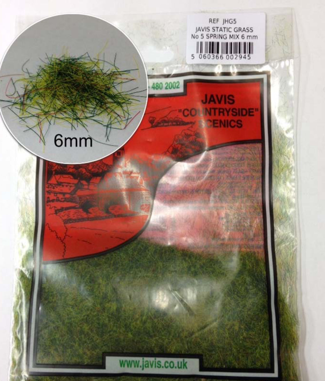 Javis Static Grass No5 Spring Mix 6mm JHG5