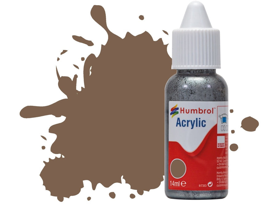 Humbrol 29 Dark Earth Matt Acrylic Dropper
