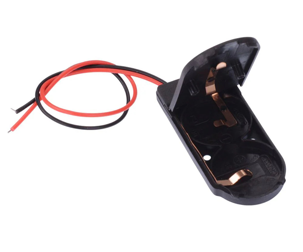 Battery Holder for CR2032 with On/Off Switch