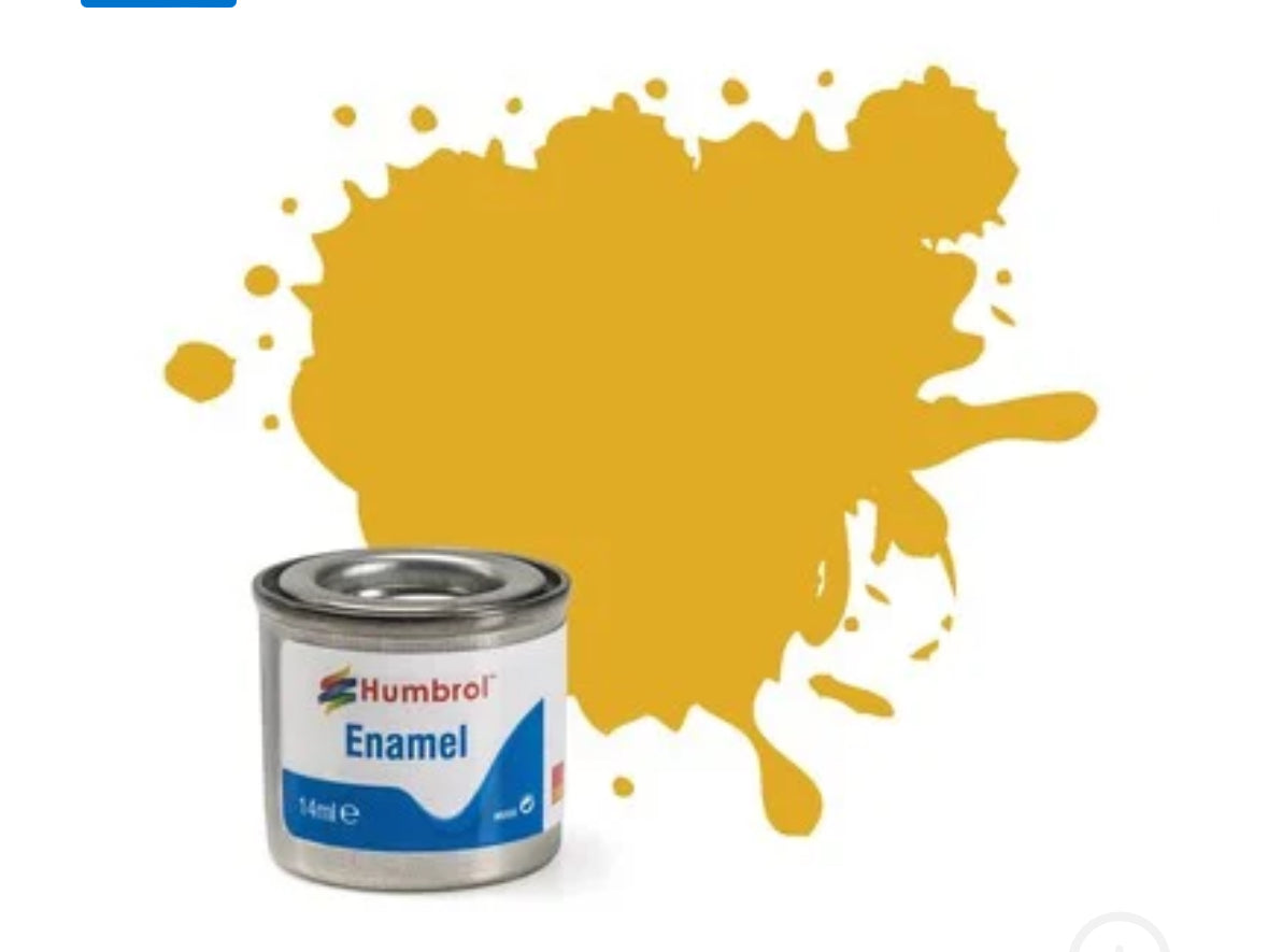 HUMBROL Paint Enamel - 16 Gold - Metallic 14ml E16MET
