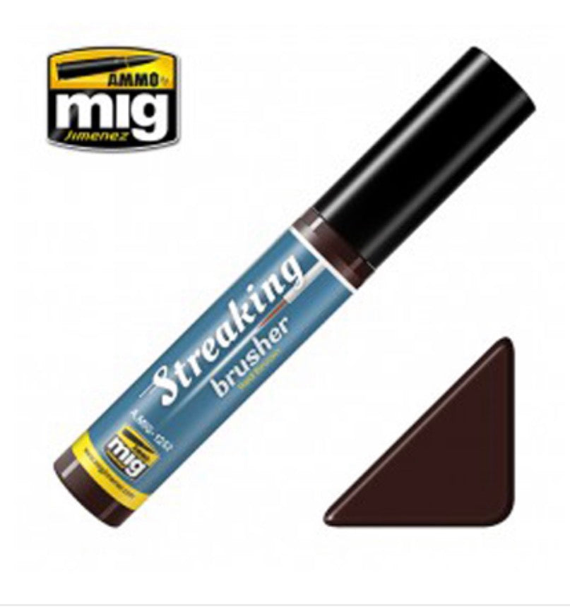 MIG1252 STREAKINGBRUSHER New Formula Dark Rust
