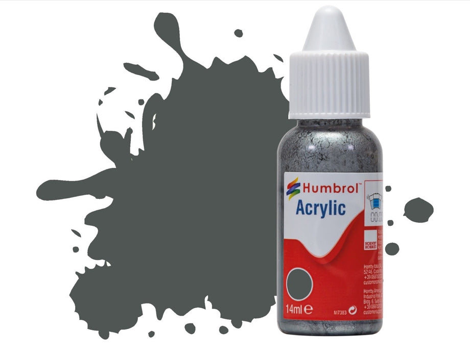 Humbrol 27 Sea Grey Matt Acrylic Dropper