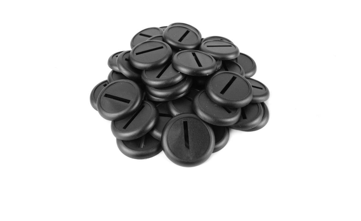 War World Gaming 30mm Round Lipped Base Pack of 100