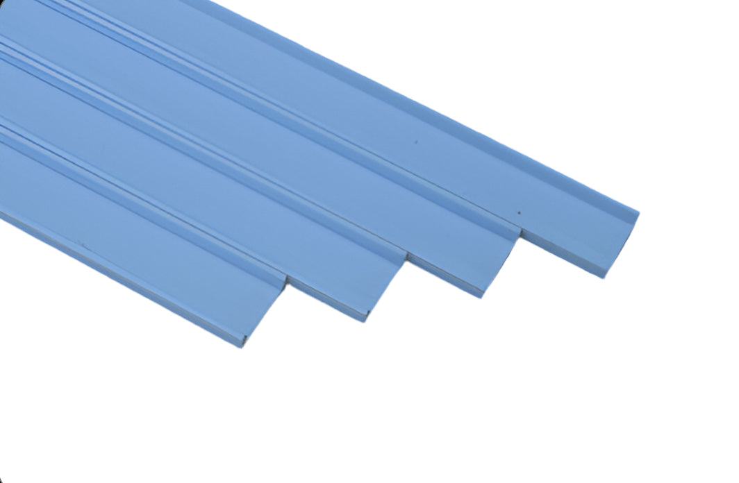 Plastruct 90533 Styrene Channel 3.2 x 380mm Pack of 8