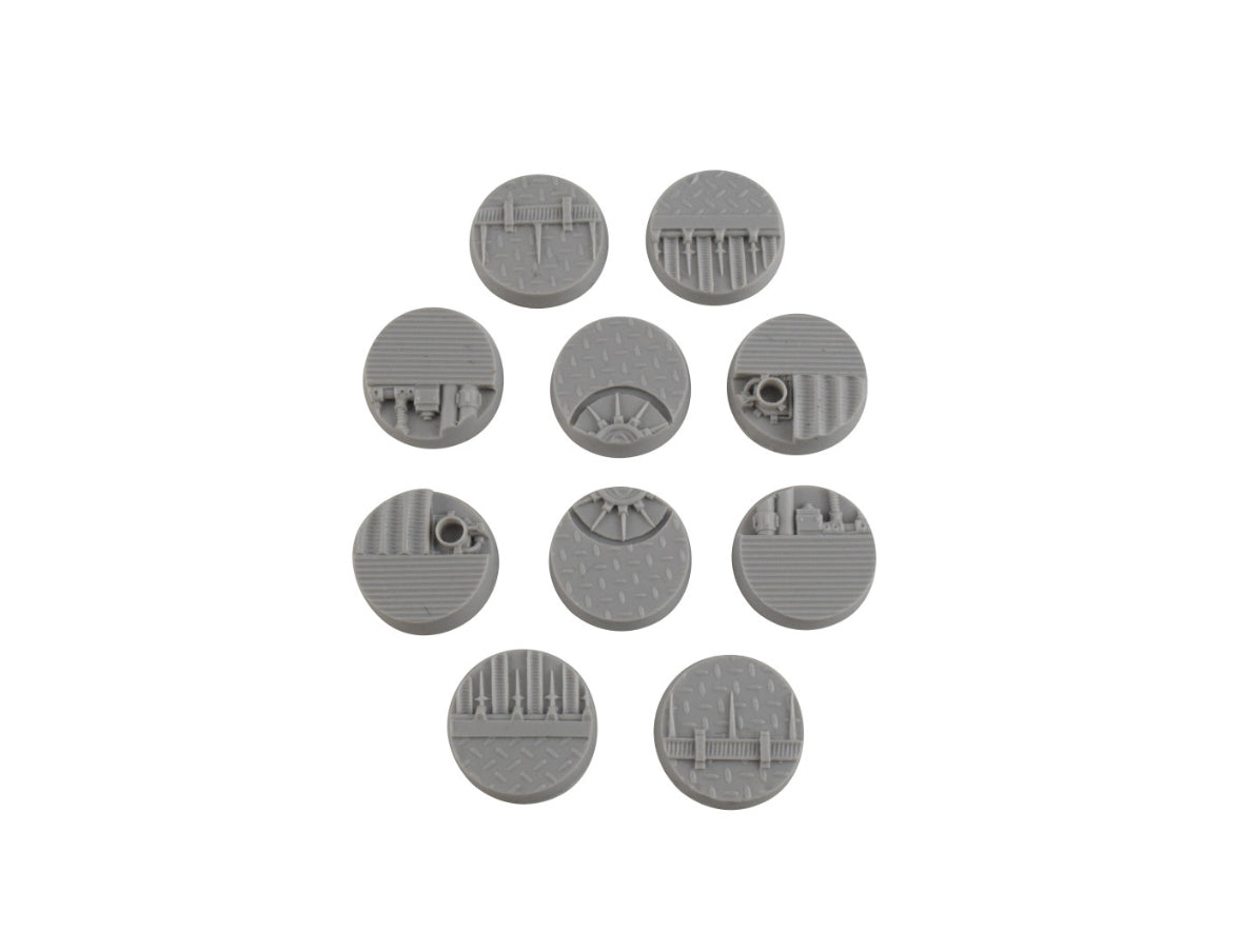 War World Gaming 10 x Alien Invasion Round Bases 25mm