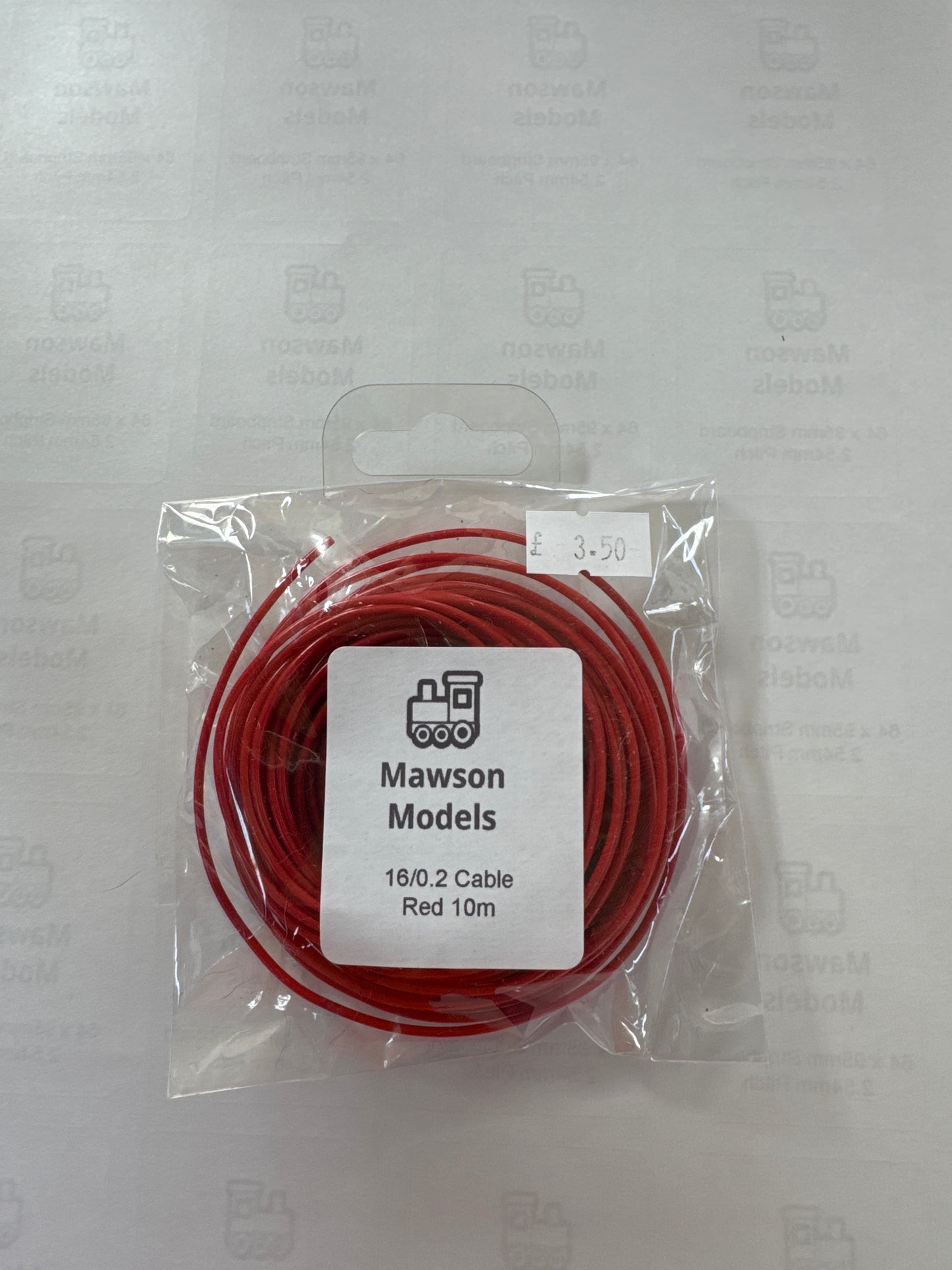 16/0.2 Cable/Wire Red 10m